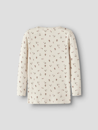 Lil'Atelier Langarmshirt mit floralem Print aus Bio-Baumwolle