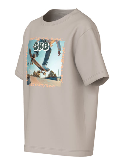 Name it T-Shirt mit Skateboardprint