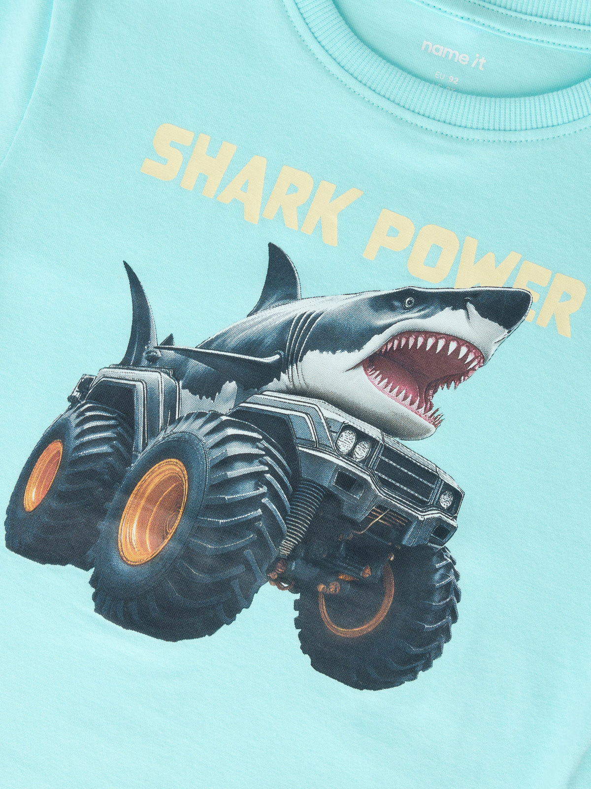 Name it T-Shirt mit Fotoprint 'Monster Shark'