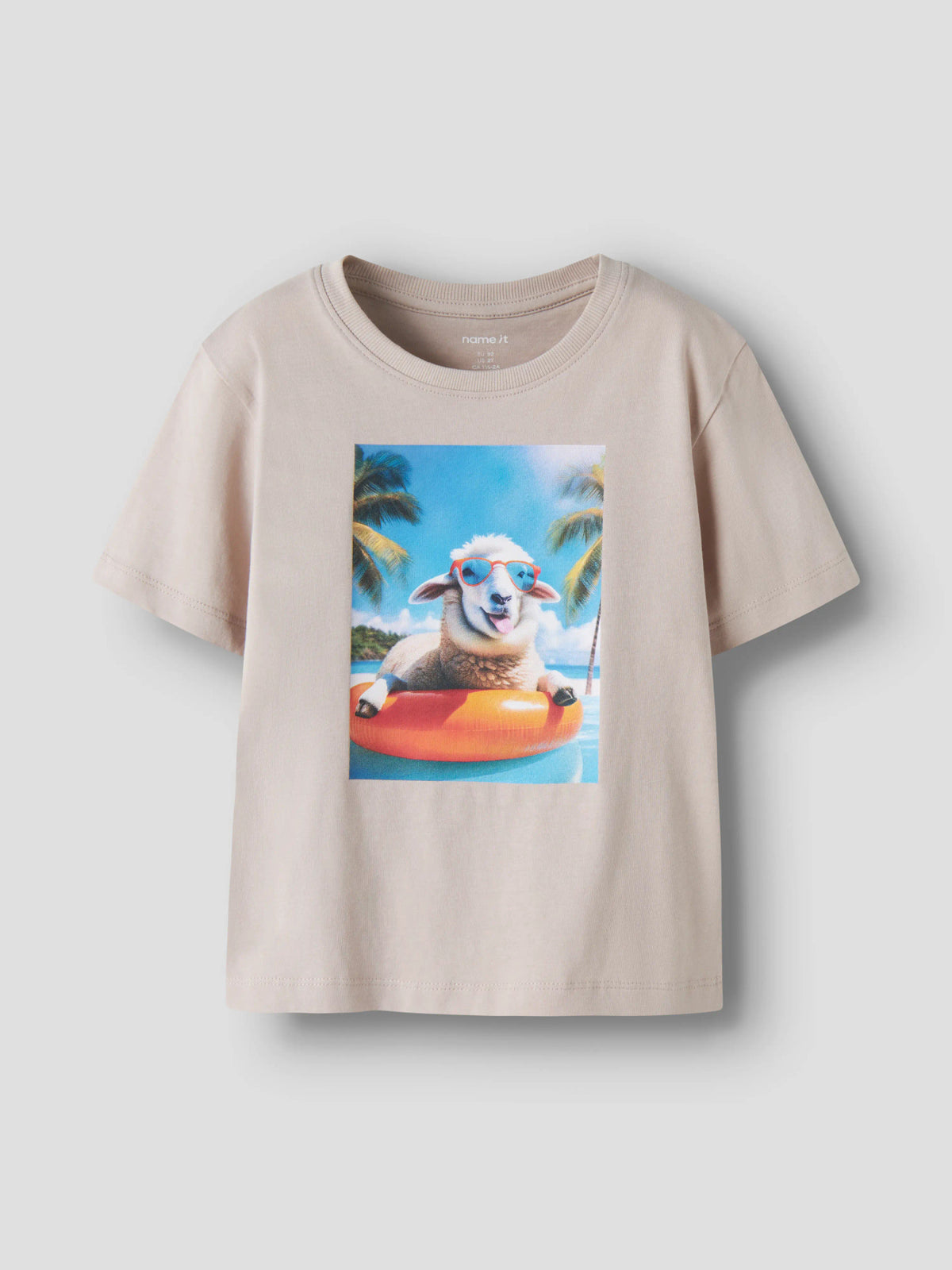 Name it T-Shirt mit Fotoprint 'Sheep'