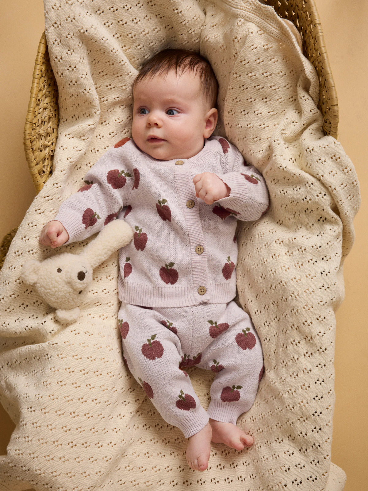 Lil'Atelier Strickjacke Regular Fit aus Bio-Baumwolle