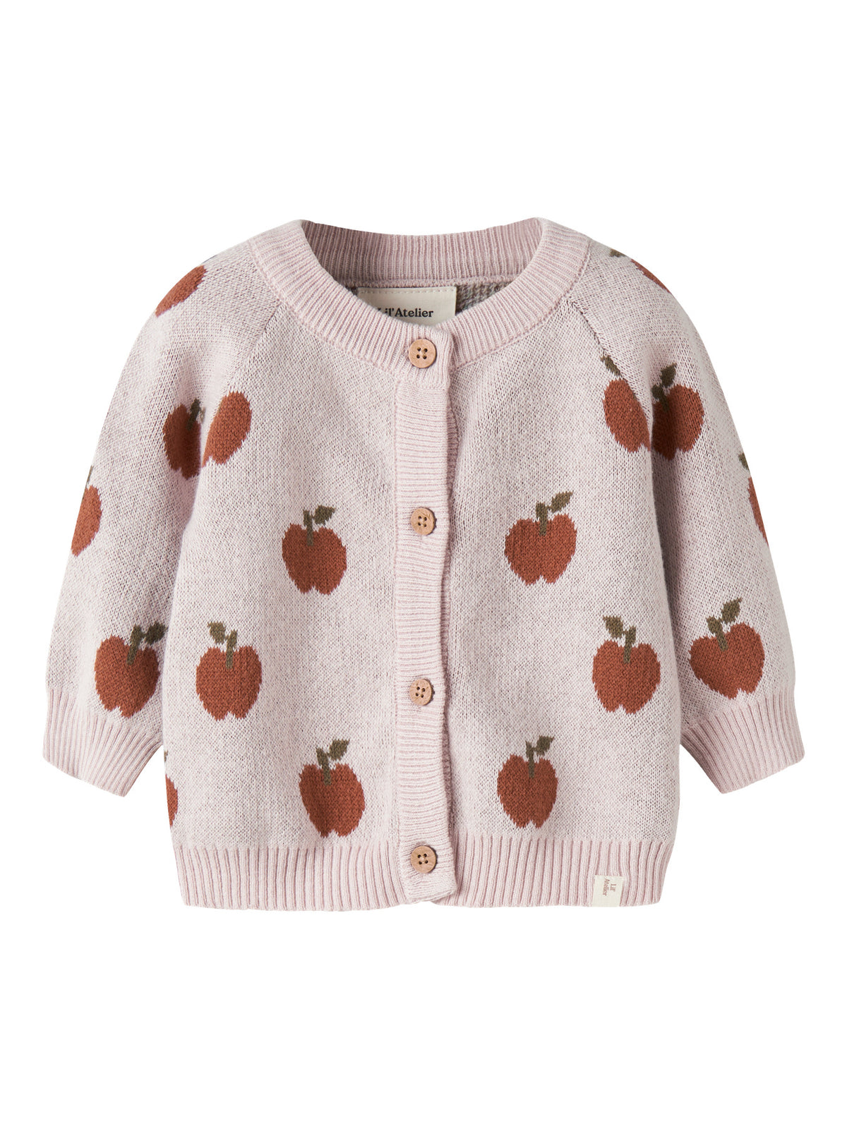 Lil'Atelier Strickjacke Regular Fit aus Bio-Baumwolle