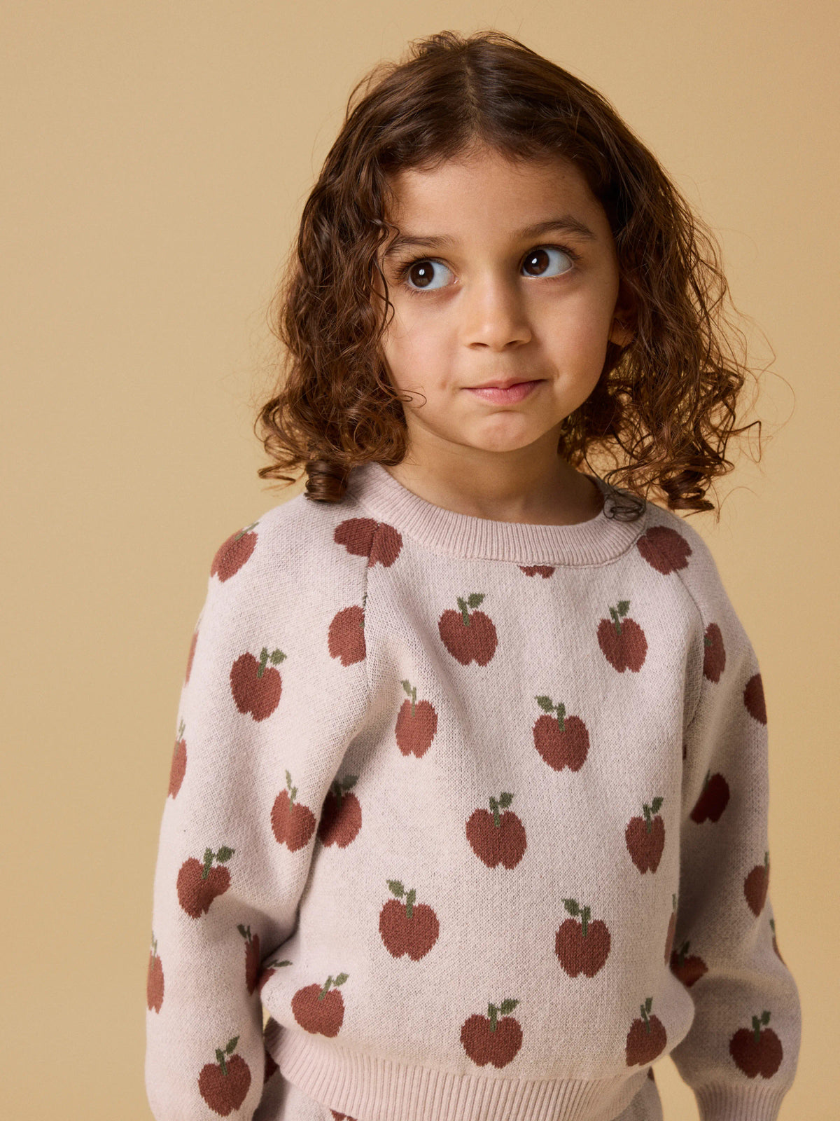 Lil'Atelier Strickpullover aus Bio-Baumwolle