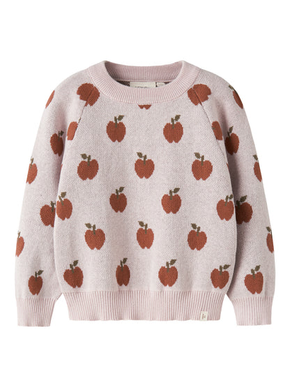 Lil'Atelier Strickpullover aus Bio-Baumwolle
