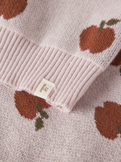 Lil'Atelier Strickpullover aus Bio-Baumwolle