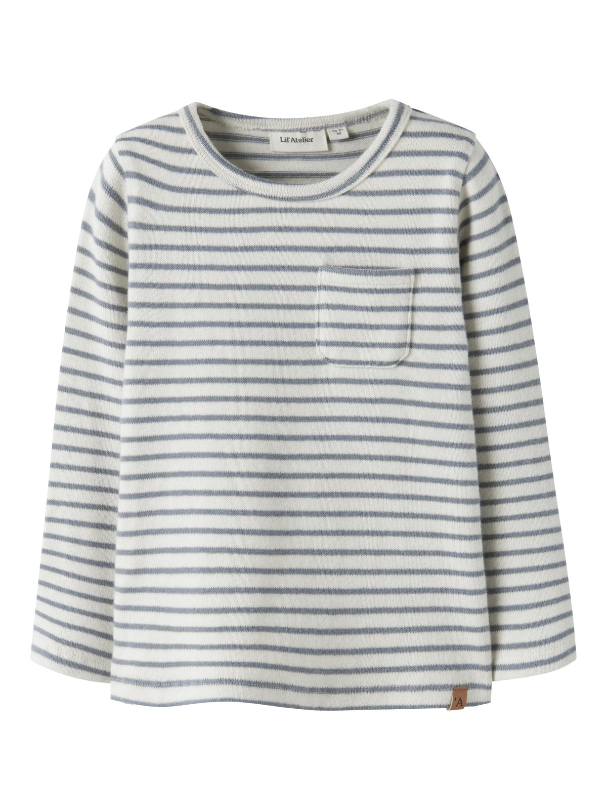 Lil'Atelier Langarmshirt gestreift aus Bio-Baumwolle
