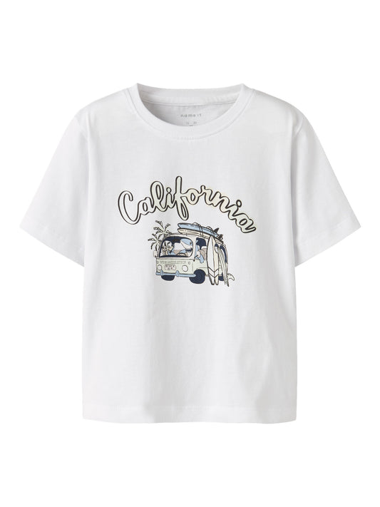 Name it T-Shirt mit UV- reaktivem Print