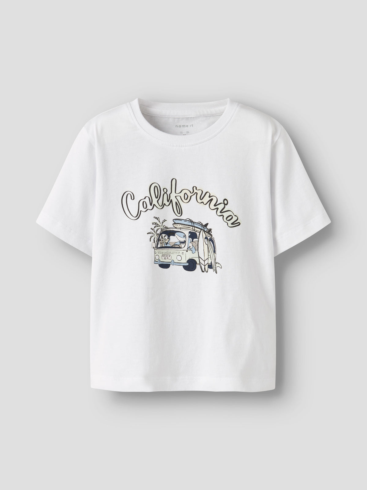 Name it T-Shirt mit UV- reaktivem Print