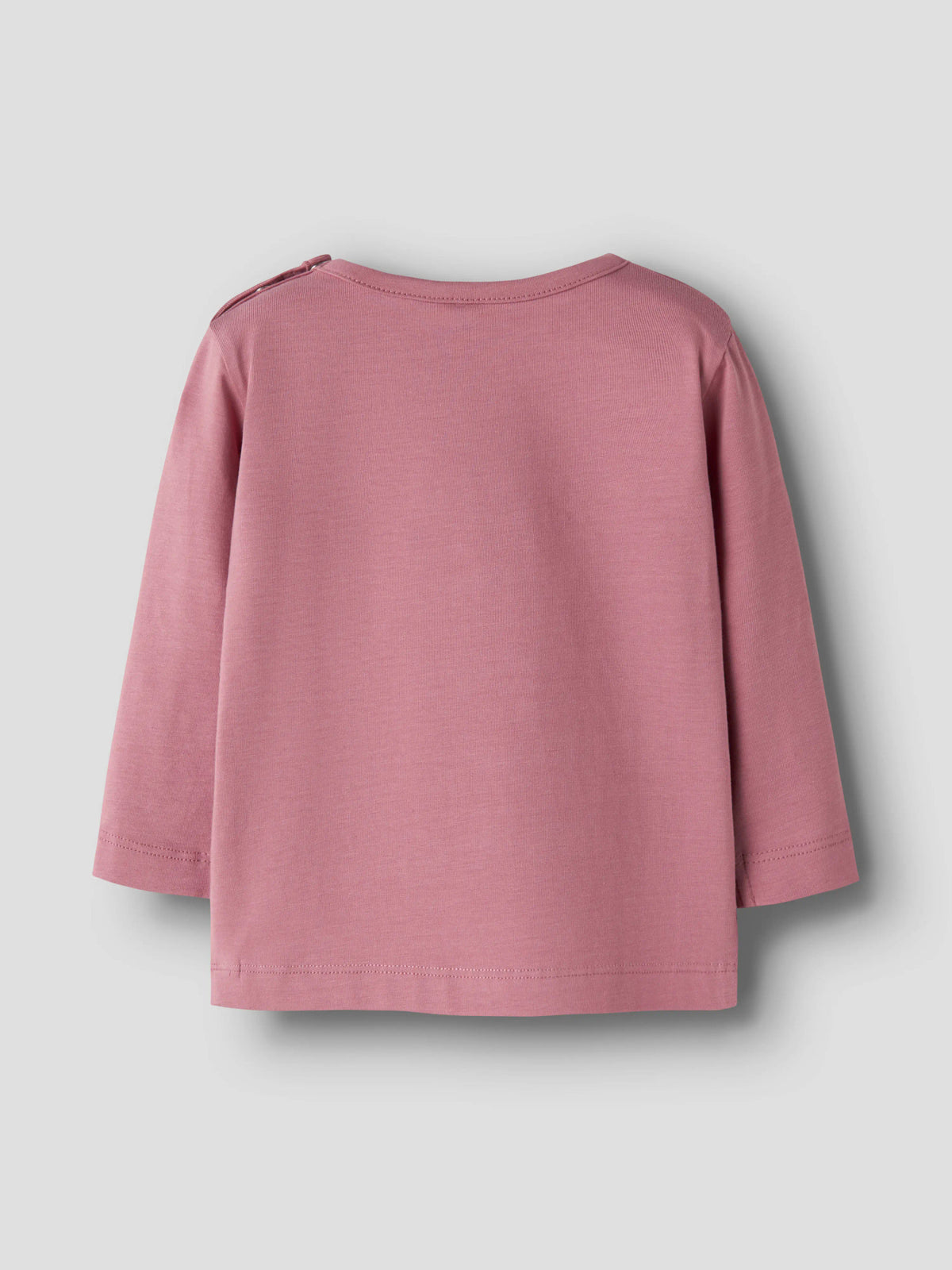 Name it Langarmshirt mit Glitzer-Muschelprint aus Bio-Baumwolle