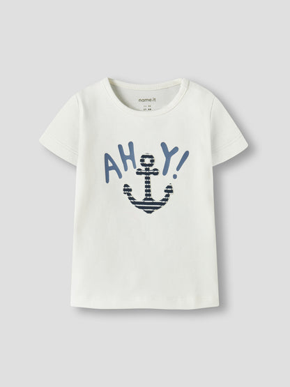Name it T-Shirt mit Ankerapplikation