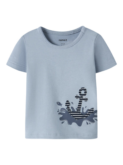 Name it T-Shirt mit Ankerapplikation