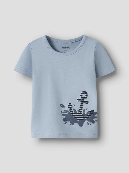 Name it T-Shirt mit Ankerapplikation