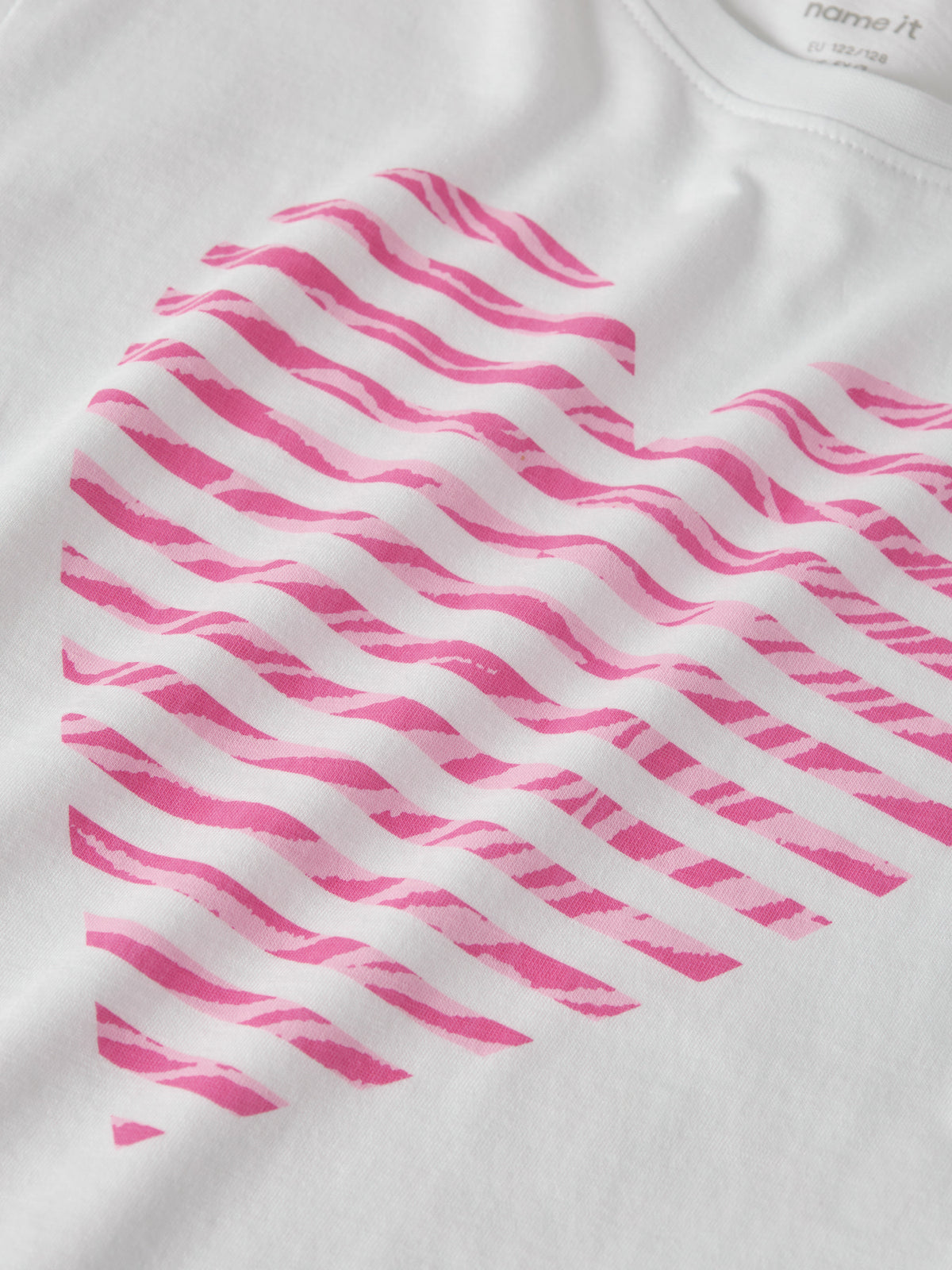 Name it T-Shirt mit Zebraprint aus Bio-Baumwolle