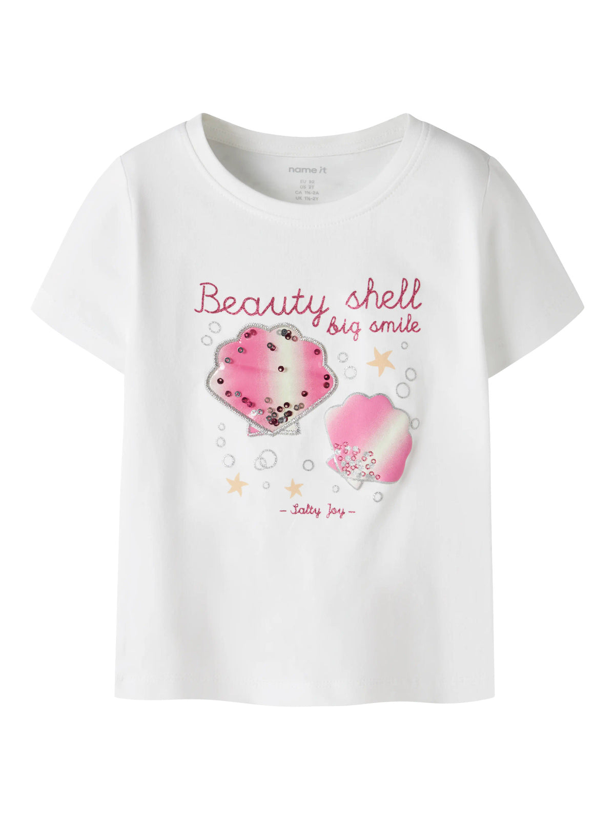 Name it T-Shirt mit 3D-Druck aus Bio-Baumwolle