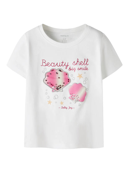 Name it T-Shirt mit 3D-Druck aus Bio-Baumwolle
