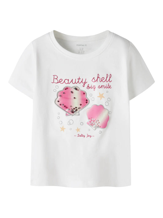 Name it T-Shirt mit 3D-Druck aus Bio-Baumwolle