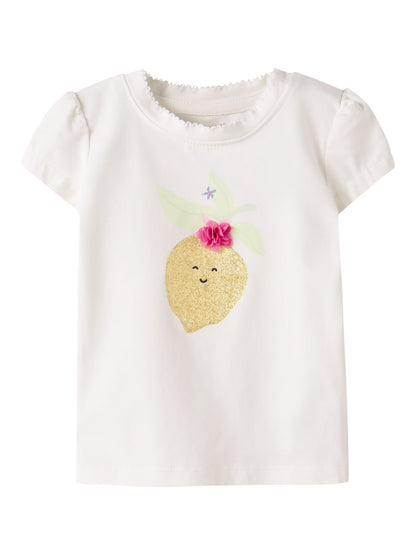 Name it T-Shirt mit Glitzerprint
