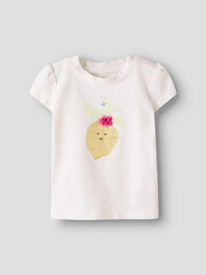 Name it T-Shirt mit Glitzerprint