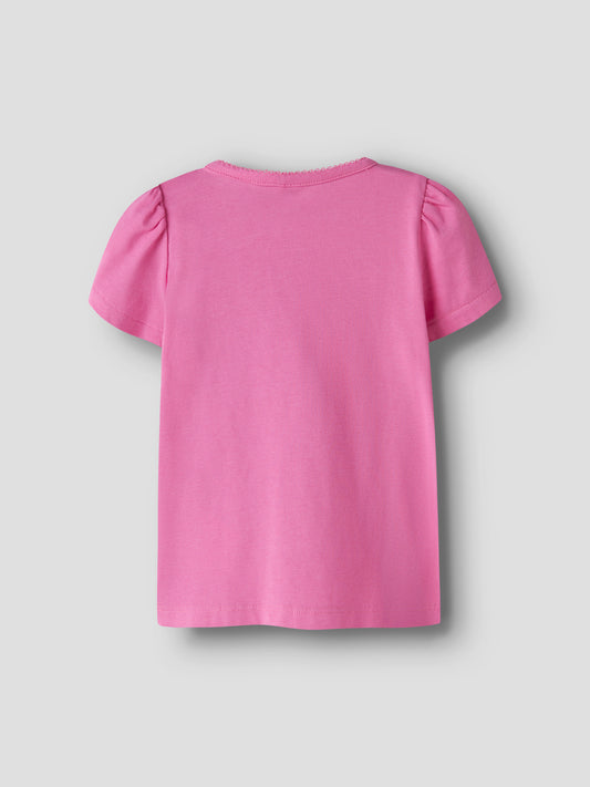 Name it T-Shirt mit Glitzerprint aus Bio-Baumwolle