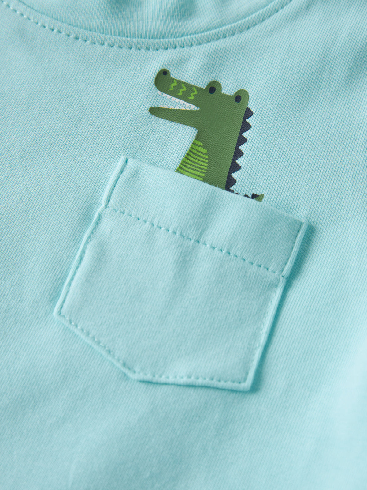 Name it T-Shirt mit Krokodilprint aus Bio-Baumwolle