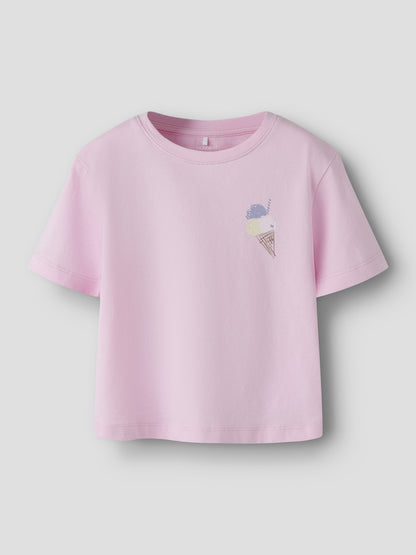 Name it T-Shirt mit Rückenprint aus Bio-Baumwolle