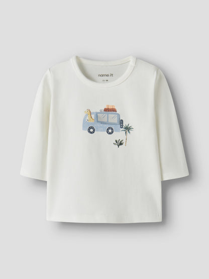 Name it Langarmshirt mit 3D-Print