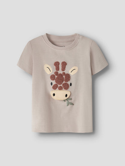 Name it T-Shirt mit 3D-Giraffen-Print