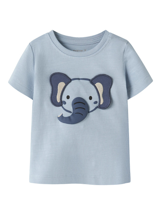 Name it T-Shirt mit 3D-Elefanten-Print