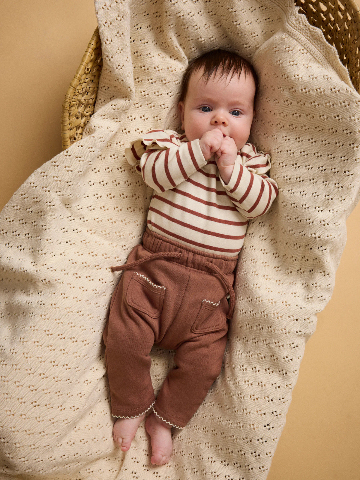 Lil'Atelier Sweathose Loose Fit aus Bio-Baumwolle