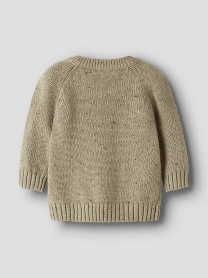 Lil'Atelier Strickpullover Regular Fit aus Bio-Baumwolle