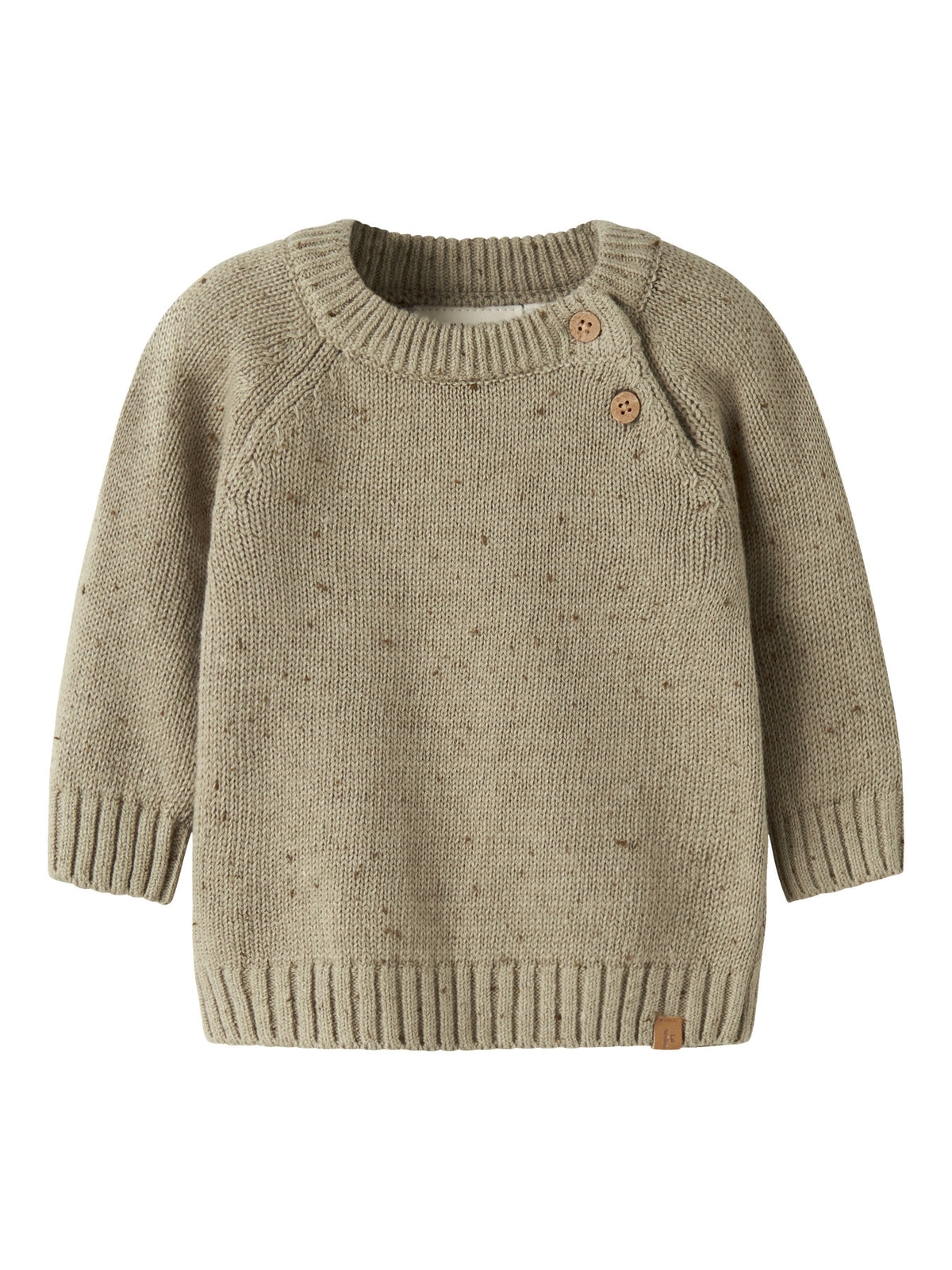 Lil'Atelier Strickpullover Regular Fit aus Bio-Baumwolle