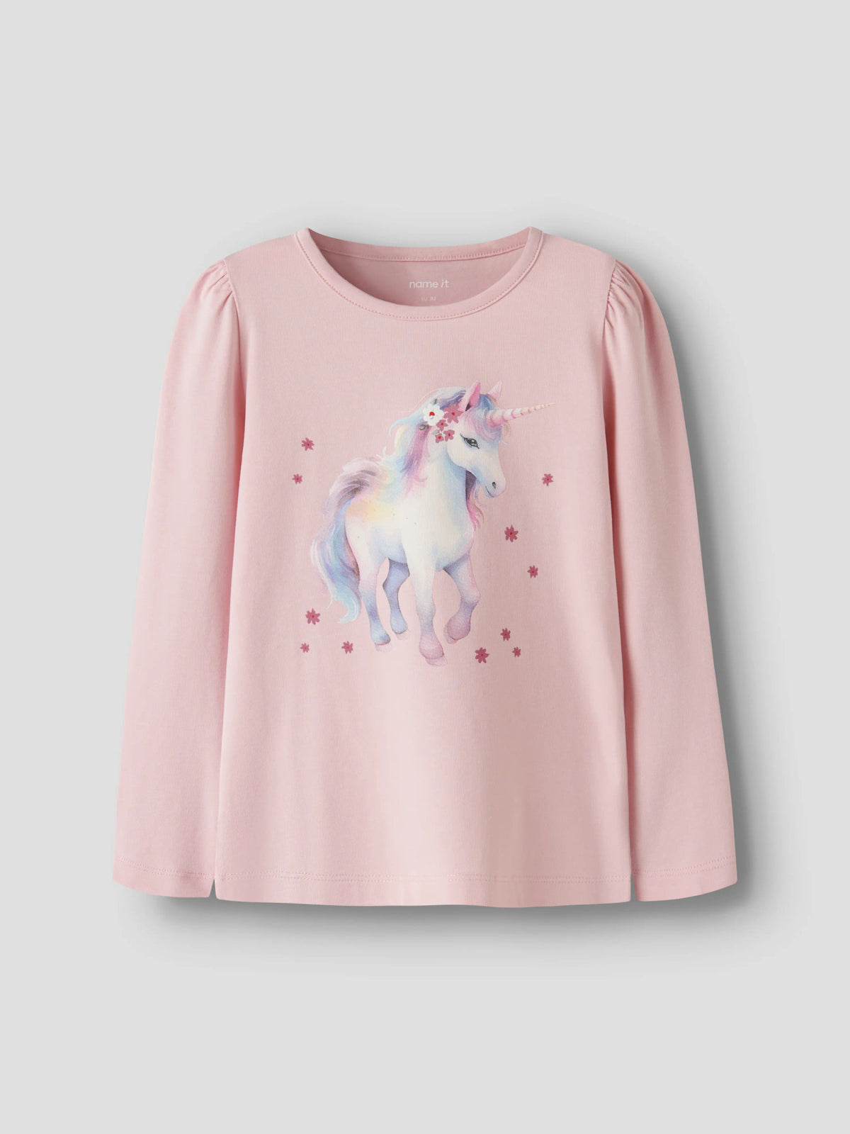 Name it Langarmshirt mit Einhornprint
