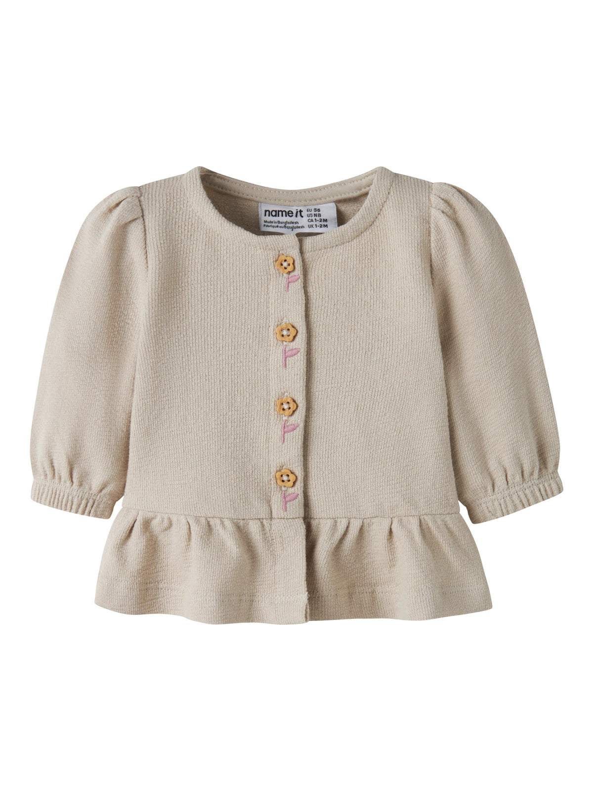 Name it Sweatjacke aus Bio-Baumwolle