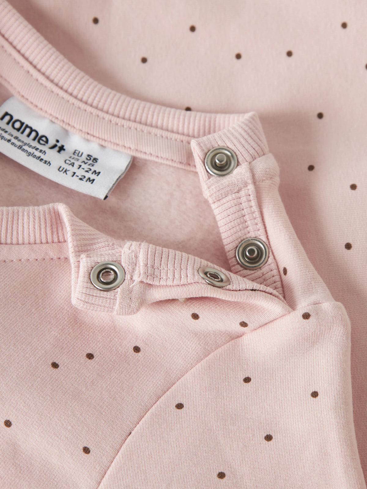 Name it Sweatshirt mit applizierter Blume aus Bio-Baumwolle