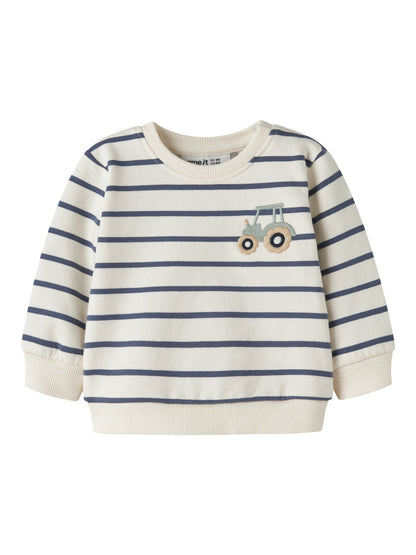 Name it Sweatshirt gestreift aus Bio-Baumwolle