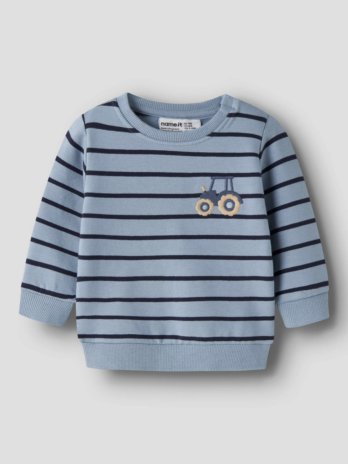 Name it Sweatshirt gestreift aus Bio-Baumwolle