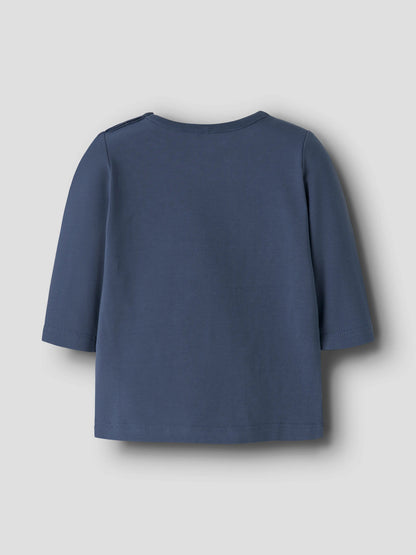 Name it Langarmshirt mit Traktor aus Bio-Baumwolle