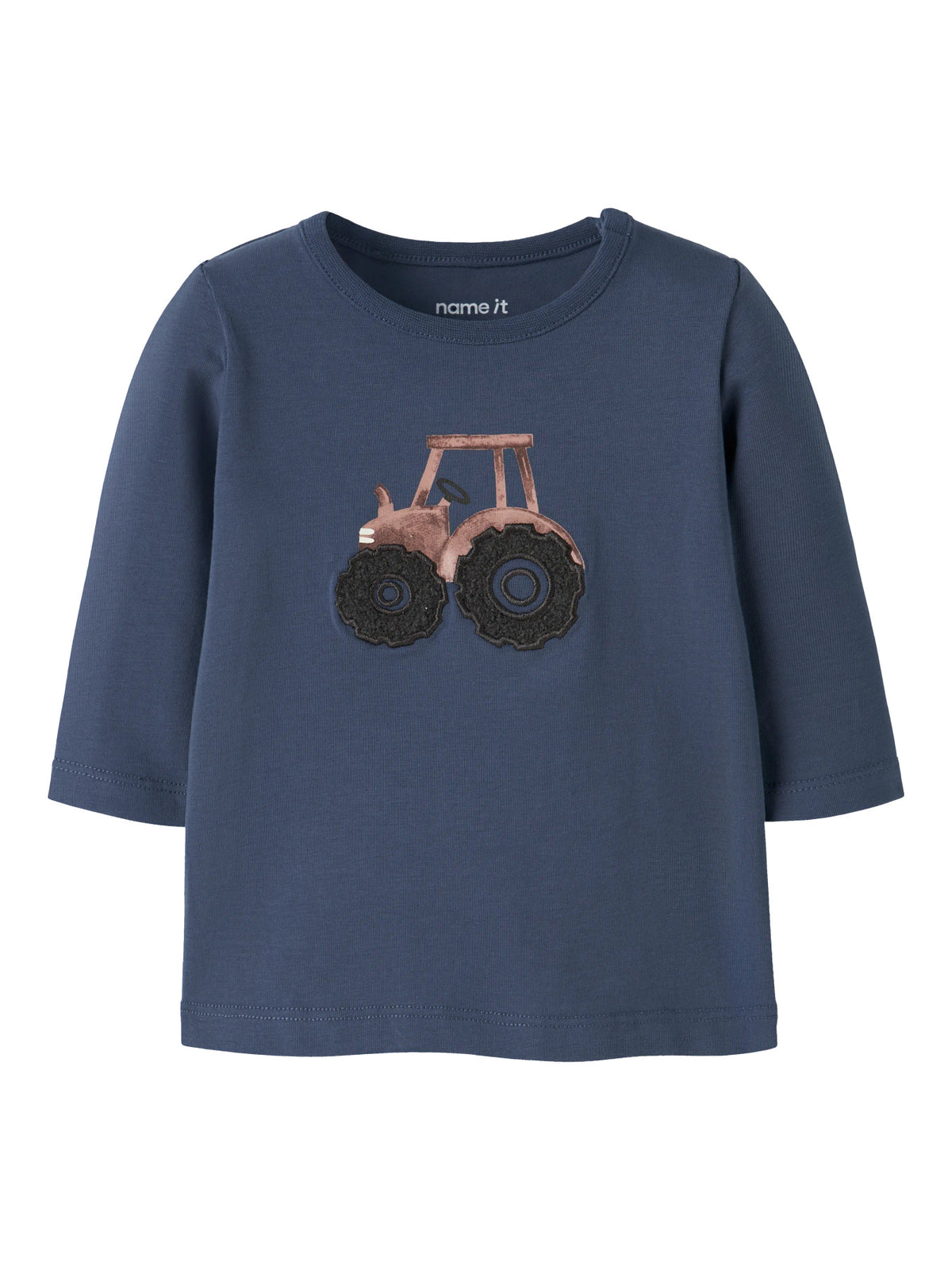 Name it Langarmshirt mit Traktor aus Bio-Baumwolle