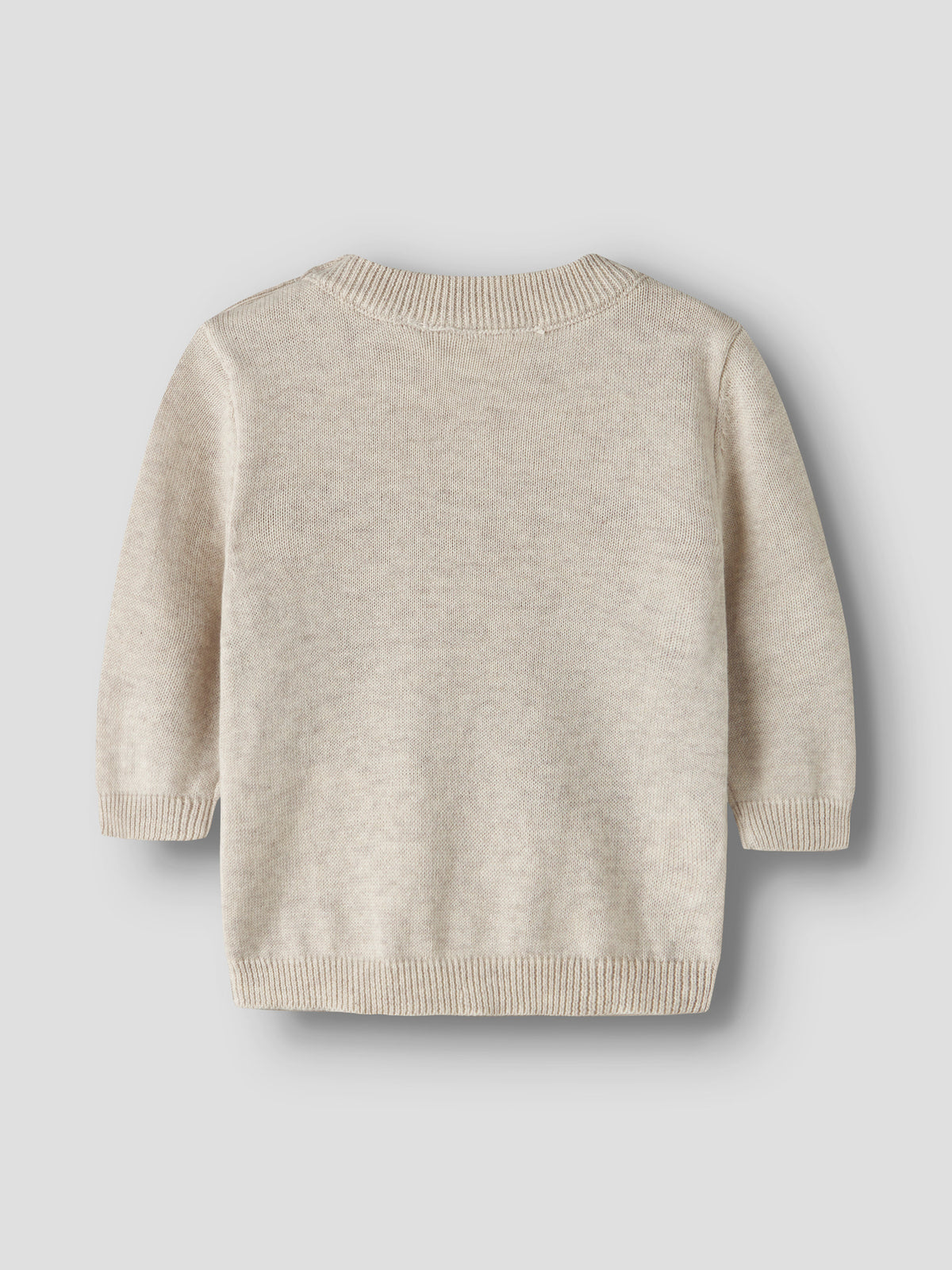 Name it Strickpullover mit Kuh aus Bio-Baumwolle