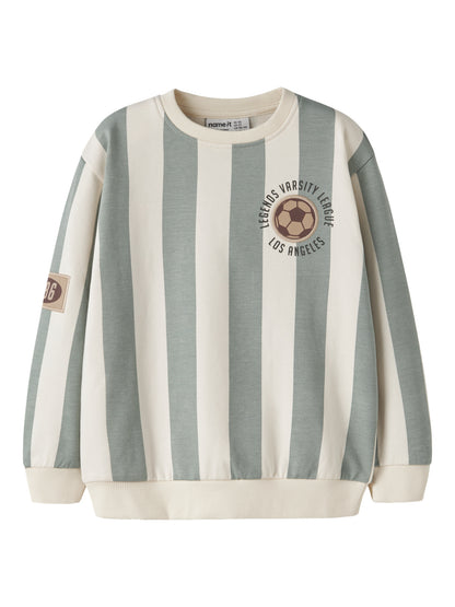 Name it Sweatshirt getreift mit Fußball