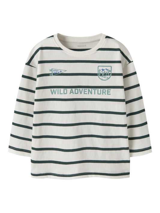 Name it Langarmshirt gestreift aus Bio-Baumwolle