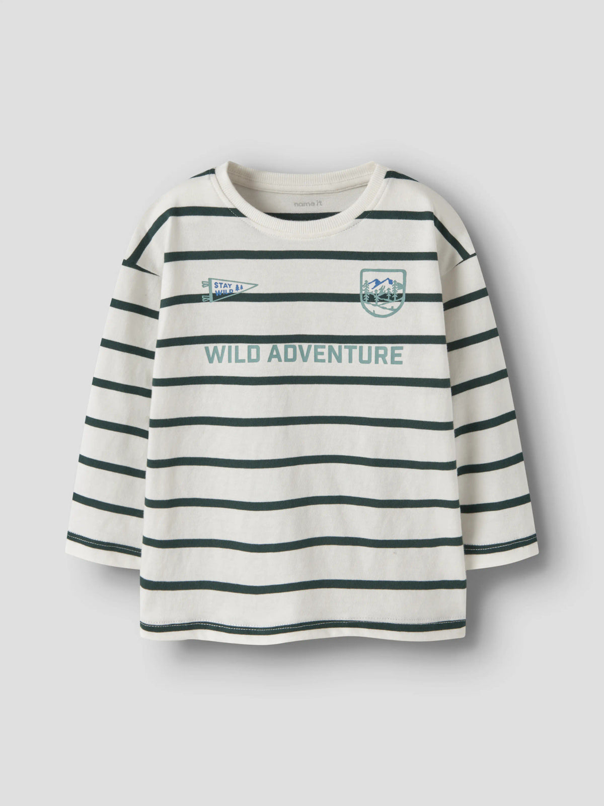 Name it Langarmshirt gestreift aus Bio-Baumwolle