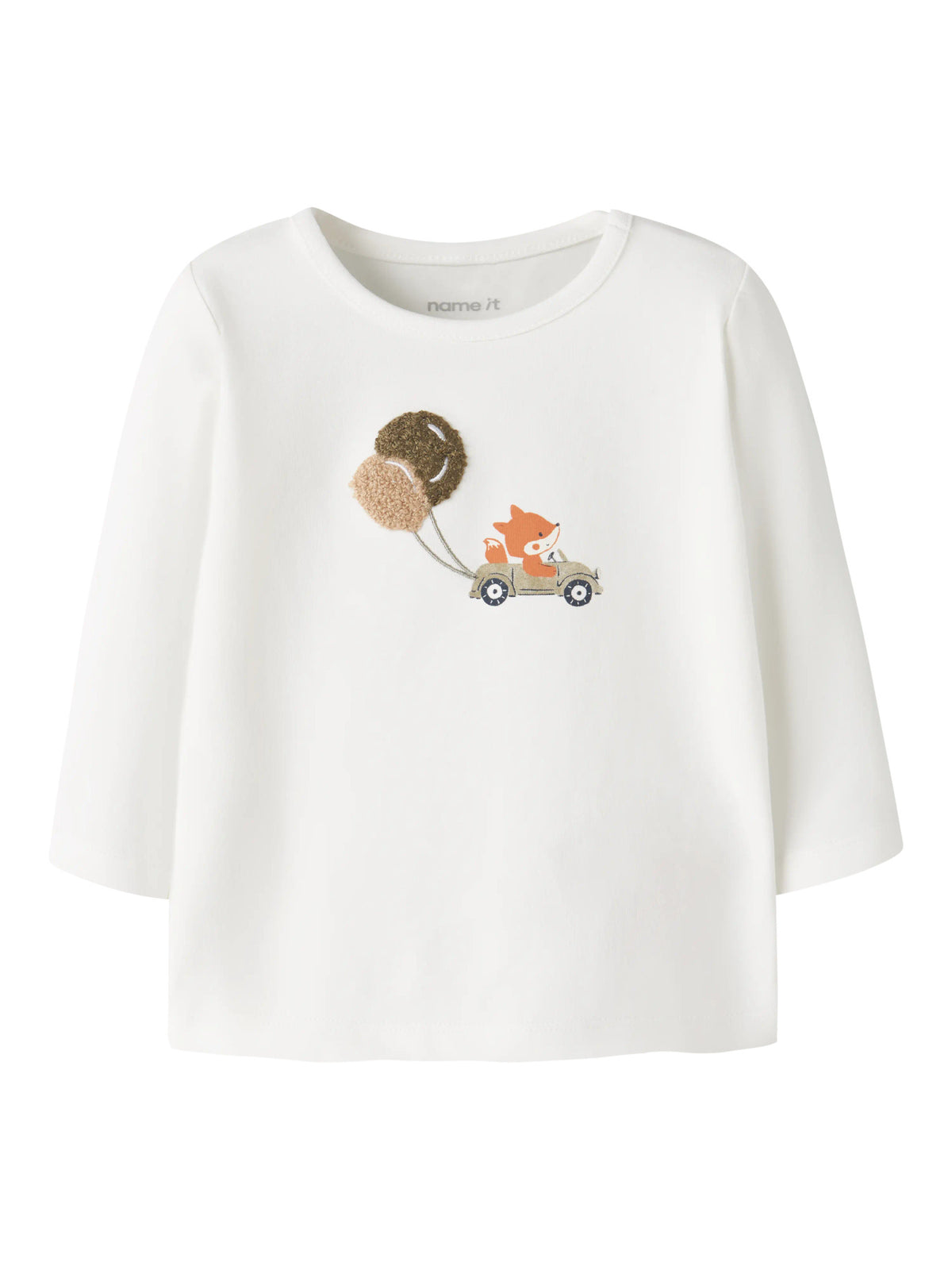 Name it Langarmshirt mit Luftballon-Applikation