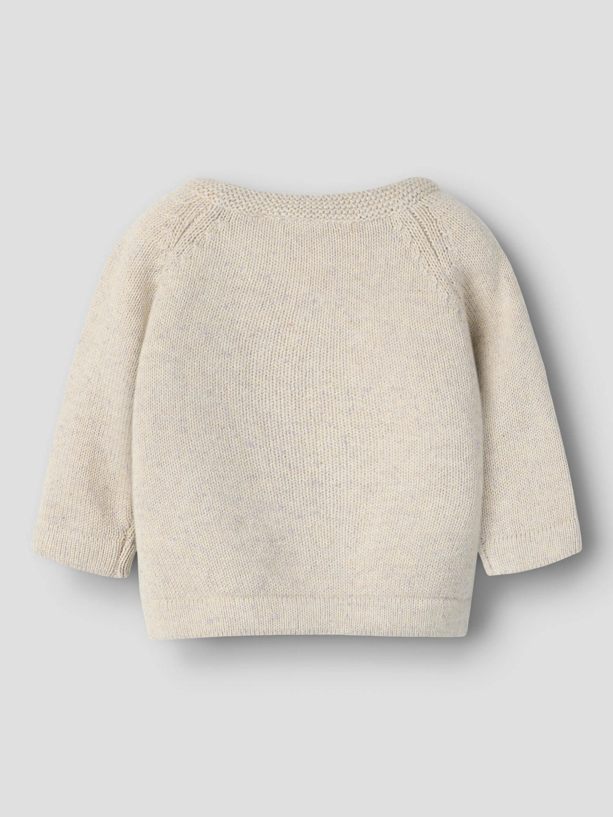 Name it Strickpullover Forana mit Tiergesicht aus Bio-Baumwolle
