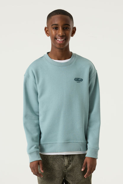 Garcia Türkisfarbenes Sweatshirt