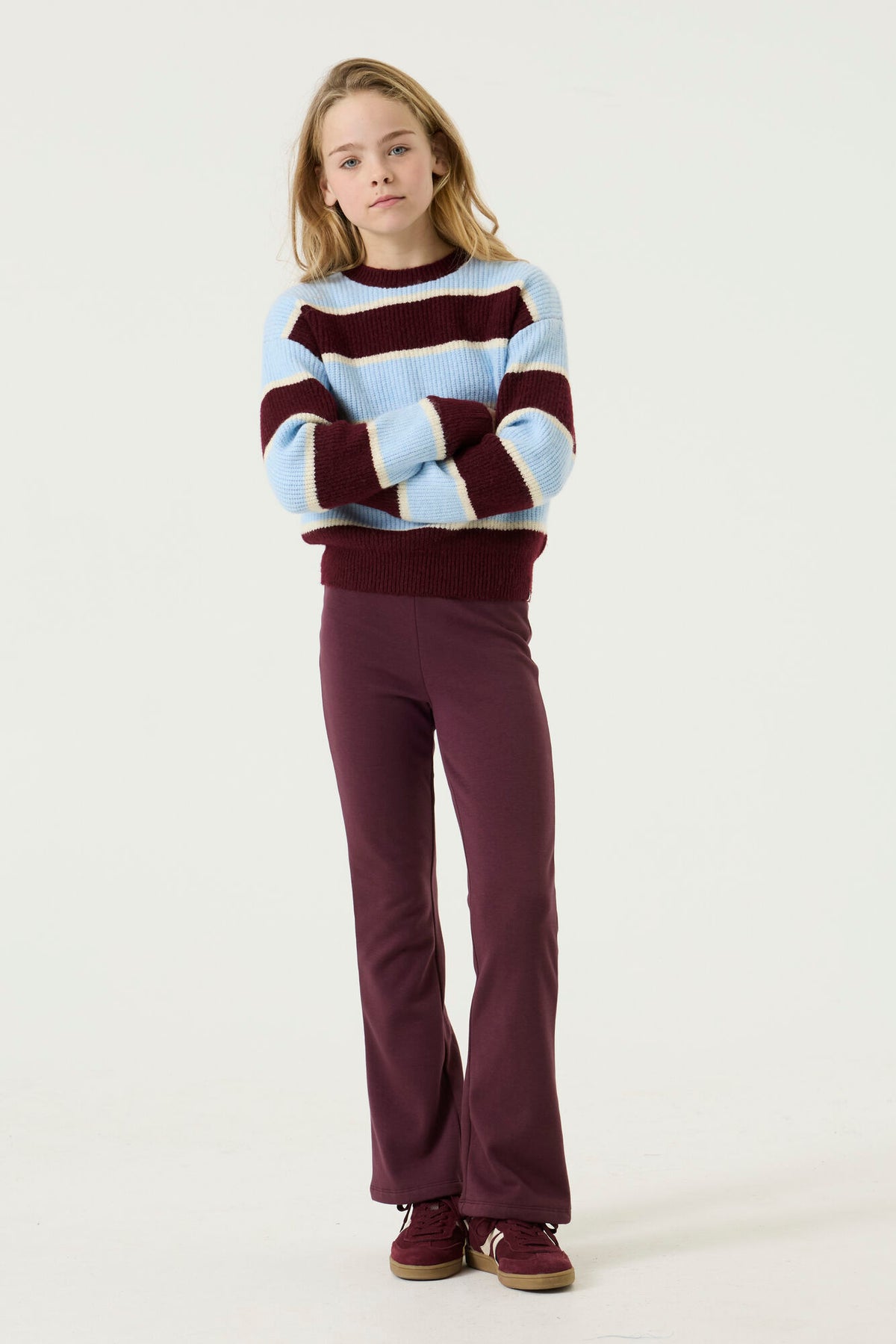 Garcia Sweatleggings mit Schlag
