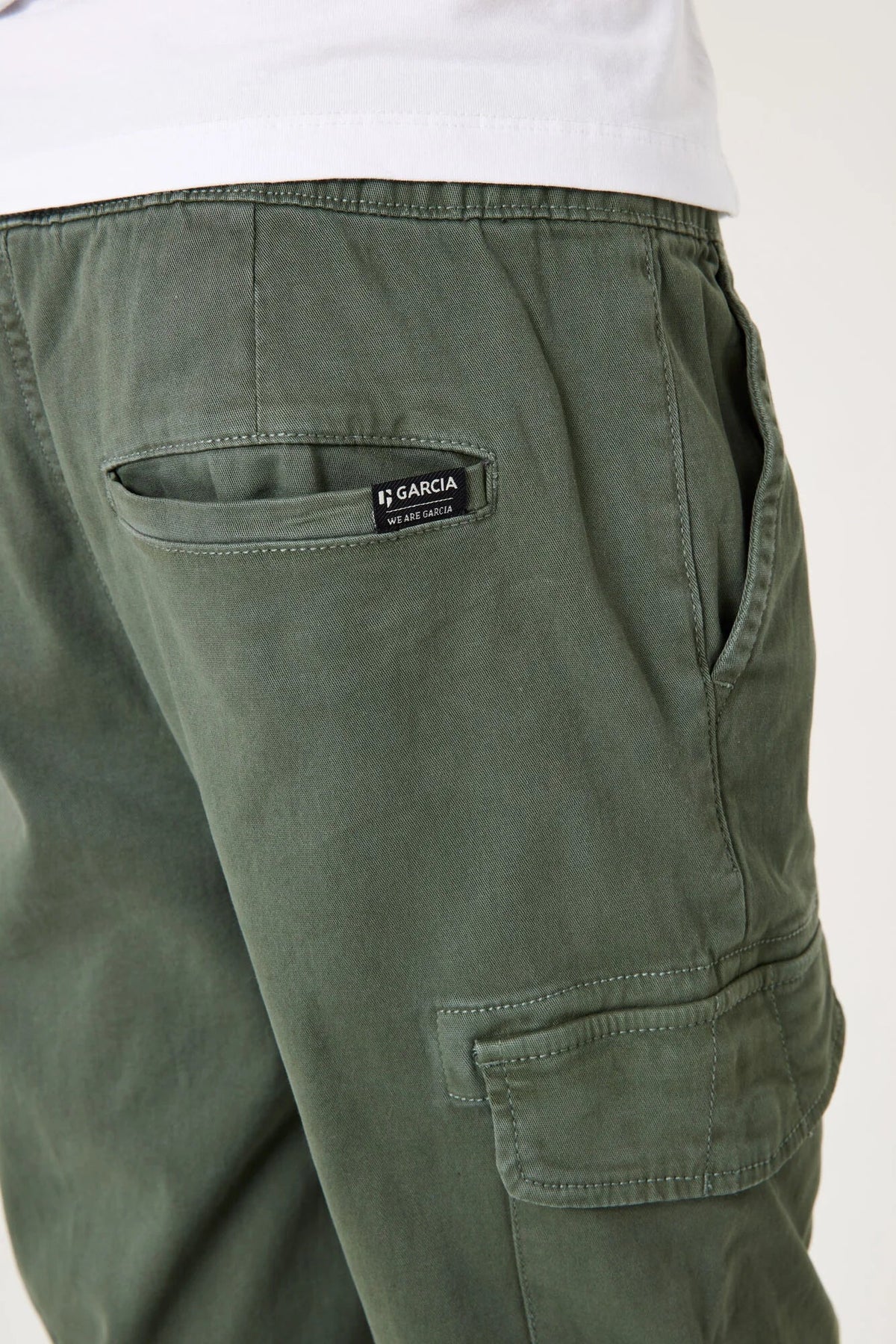 Garcia Olivgrüne Cargohose