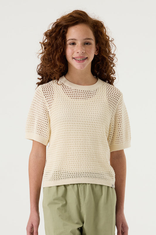 Garcia Kurzarmpullover
