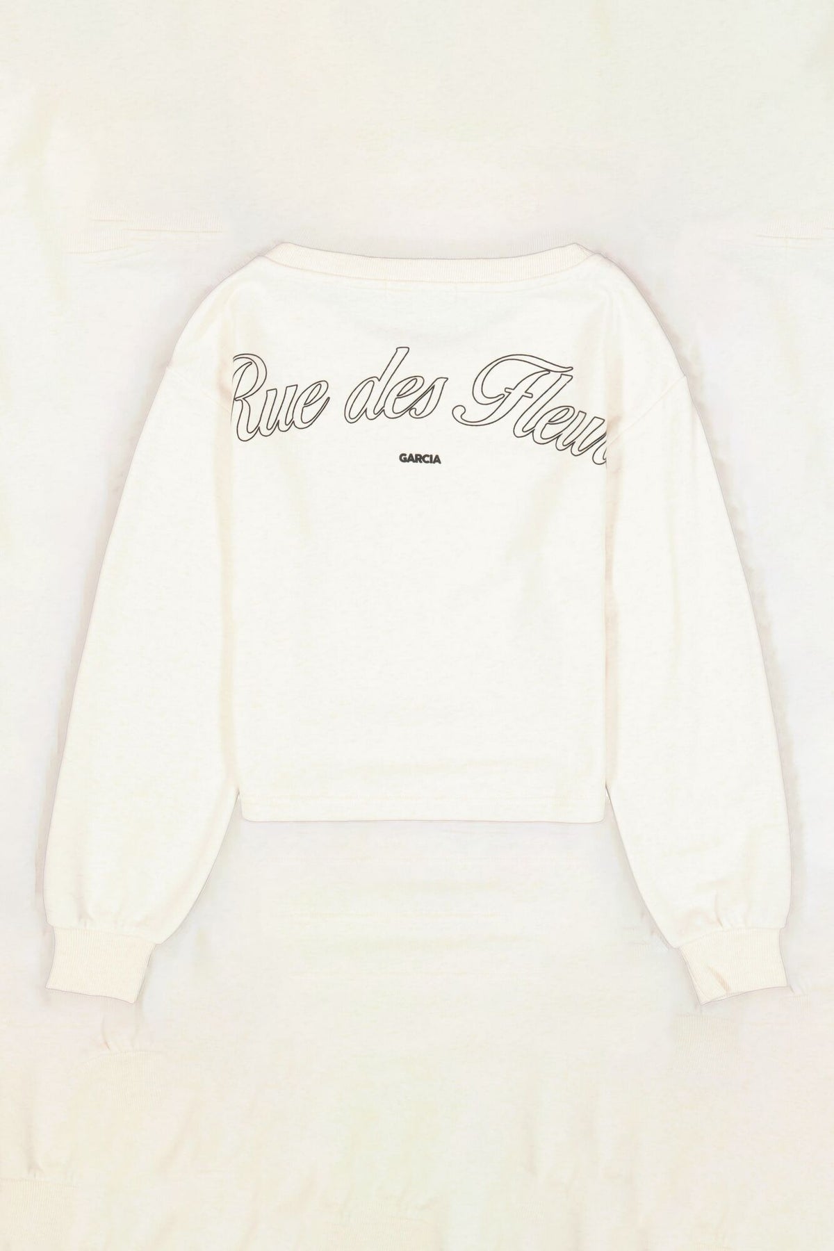 Garcia Sweatshirt mit Rückenprint