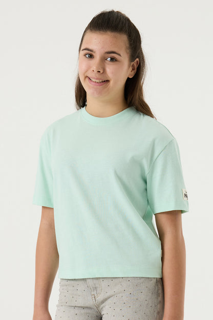 Garcia Mintgrünes T-Shirt